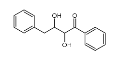 2,3-dihydroxy-1,4-diphenylbutan-1-one结构式