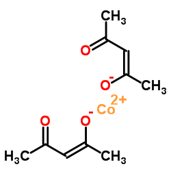 Cobalt acetylacetonate Structure