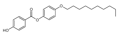 (4-decoxyphenyl) 4-hydroxybenzoate结构式