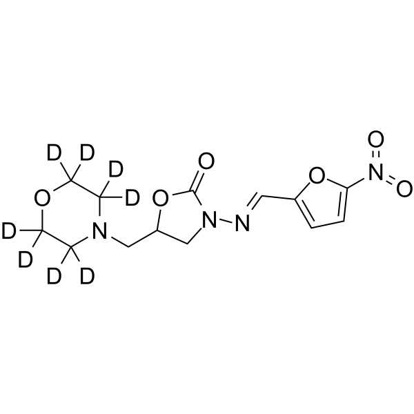 Furaltadone-d8结构式