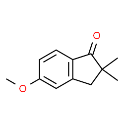 2,3-DIHYDRO-2,2-DIMETHYL-5-METHOXY-1H-INDEN-1-ONE Structure