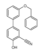 2-hydroxy-5-(3-phenylmethoxyphenyl)benzonitrile Structure