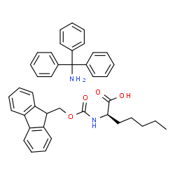 FMOC-D-LYS(TRT)-OH structure