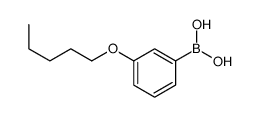 (3-(PENTYLOXY)PHENYL)BORONIC ACID结构式