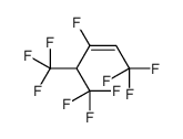 1,1,1,3,5,5,5-heptafluoro-4-(trifluoromethyl)pent-2-ene Structure