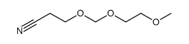 4,6,9-Trioxadecannitril Structure