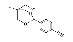 4-(4-ethynylphenyl)-1-methyl-3,5,8-trioxabicyclo[2.2.2]octane Structure