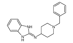 N-(1-benzylpiperidin-4-yl)-1H-benzimidazol-2-amine Structure