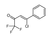 4-chloro-1,1,1-trifluoro-4-phenylbut-3-en-2-one结构式