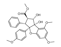 Rocaglamide J Structure