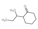 2-(1-METHYLPROPYL)CYCLOHEXANONE Structure