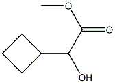 methyl 2-cyclobutyl-2-hydroxyacetate Structure