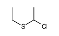 1-chloro-1-ethylsulfanylethane结构式