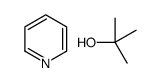 2-methylpropan-2-ol,pyridine Structure