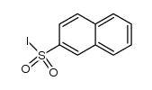 naphthalene-2-sulfonyl iodide Structure