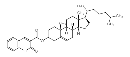 cholesteryl coumarin-3-carboxylate* Structure