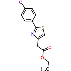 ETHYL 2-(2-(4-CHLOROPHENYL)THIAZOL-4-YL)ACETATE picture