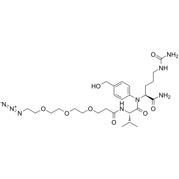 Azido-PEG3-Val-Cit-PAB-OH图片