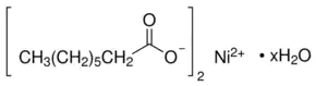 辛酸镍(II) 水合物结构式