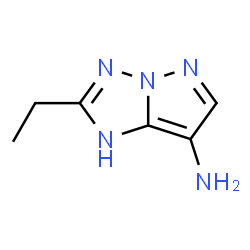 1H-Pyrazolo[1,5-b][1,2,4]triazol-7-amine,2-ethyl- (9CI) structure