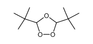 3,5-di-tert-butyl-[1,2,4]trioxolane Structure