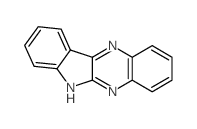 6H-吲哚并[2,3-b]喹喔啉结构式