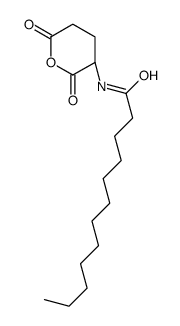 N-[(3S)-2,6-dioxooxan-3-yl]dodecanamide Structure