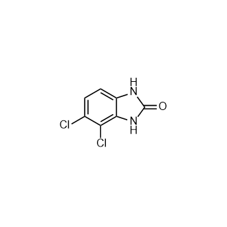 4,5-二氯-1,3-二氢-2H-苯并[d]咪唑-2-酮结构式