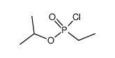 ethyl-phosphonic acid-chloride isopropyl ester结构式