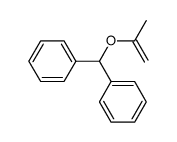 Diphenylmethyl isopropenyl ether结构式