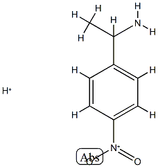 Benzenemethanamine,-alpha--methyl-4-nitro-,conjugate monoacid (9CI)结构式