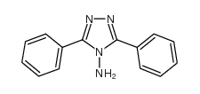 3,5-二苯基-4H-1,2,4-三唑-4-胺结构式