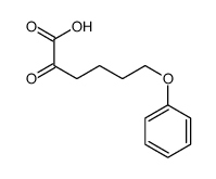 2-oxo-6-phenoxyhexanoic acid Structure