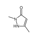 1,3-dimethylpyrazol-5-one structure