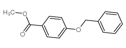 4-苄氧基苯甲酸甲酯结构式