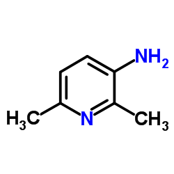 3-氨基-2,6-二甲基吡啶结构式