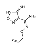 1,2,5-Oxadiazole-3-carboximidamide,4-amino-N-(2-propenyloxy)-(9CI)结构式