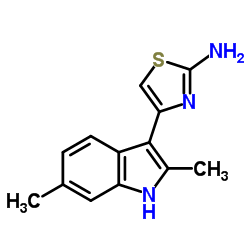 4-(2,6-DIMETHYL-1H-INDOL-3-YL)-THIAZOL-2-YLAMINE picture