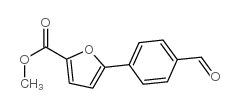 methyl 5-(4-formylphenyl)furan-2-carboxylate结构式