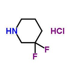 3,3-二氟哌啶盐酸盐结构式