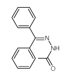 Acetic acid,2-(diphenylmethylene)hydrazide structure