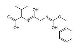 3-methyl-2-[[2-(phenylmethoxycarbonylamino)acetyl]amino]butanoic acid Structure