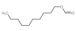 Formic acid, decylester Structure