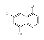 4-Hydroxy-6,8-Dichloroquinoline Structure