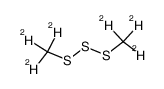 Dimethyl trisulfide-d6 Structure