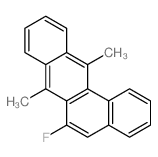 6-fluoro-7,12-dimethylbenzo[a]anthracene Structure