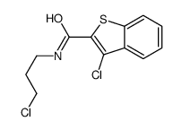 Benzo[b]thiophene-2-carboxamide, 3-chloro-N-(3-chloropropyl)- (9CI) picture