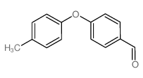 4-(4-甲基苯氧基)苯甲醛结构式