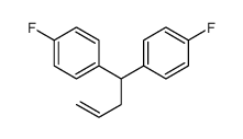 1-fluoro-4-[1-(4-fluorophenyl)but-3-enyl]benzene结构式