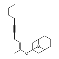 9-dec-2-en-5-yn-2-yloxy-9-borabicyclo[3.3.1]nonane Structure
